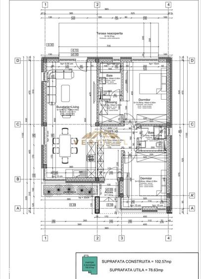 Casă cu 3 camere cu Teren 347 Mp în Vidra