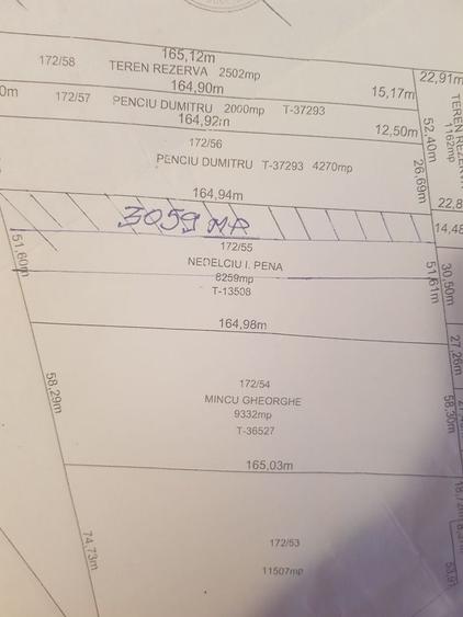 Teren de 3059 mp, în Măgurele