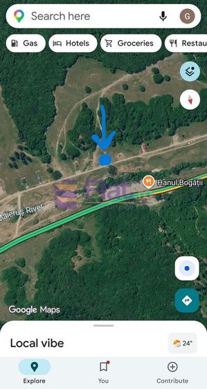 Teren Construcții intravilan de 516 mp, în Măieruș