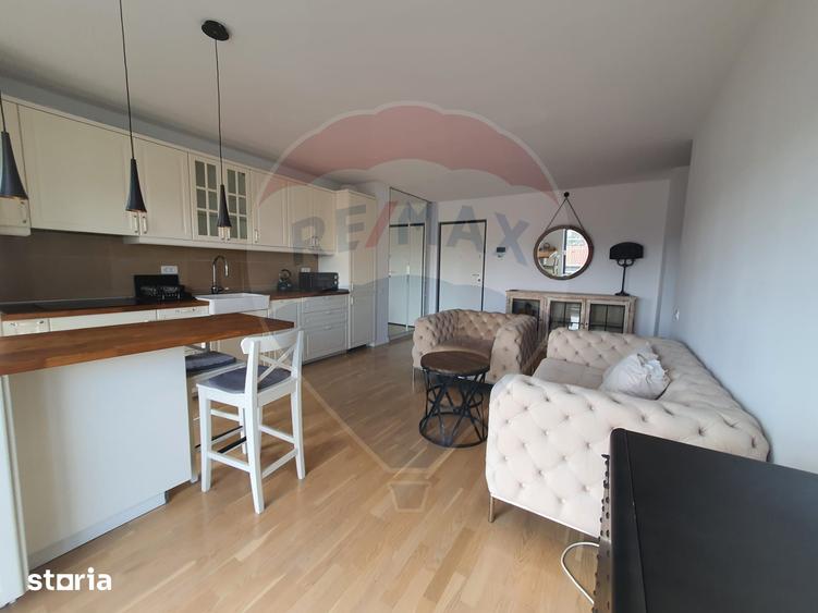 Apartament cu 2 camere, mobilat în Grivița