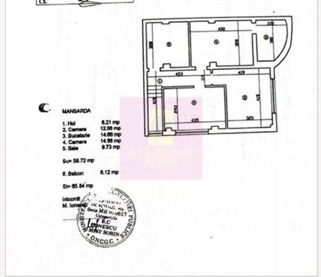Apartament cu 4 camere decomandat în Dristor
