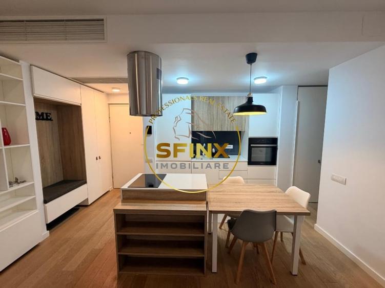 Apartament cu 2 camere decomandat, mobilat în Herăstrău
