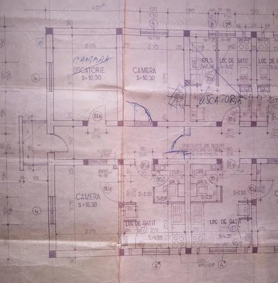 Apartament cu 2 camere decomandat în Central