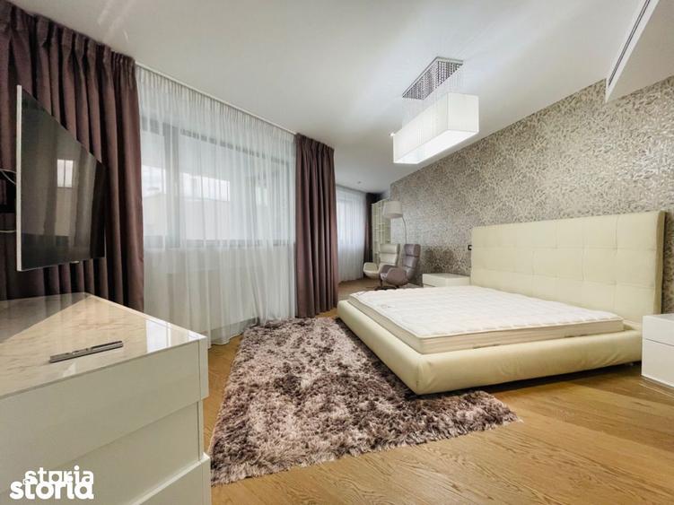 Apartament cu 4 camere, mobilat în Băneasa
