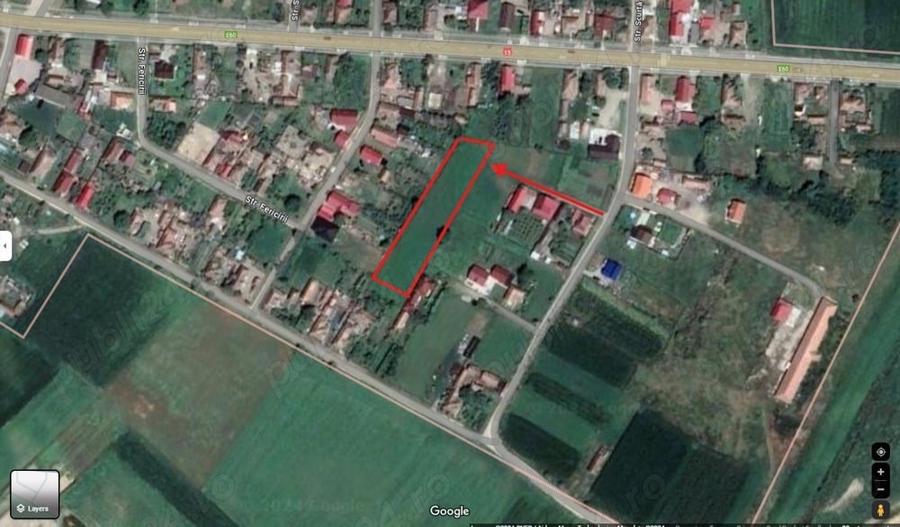 Teren de 3000 mp, în Hădăreni