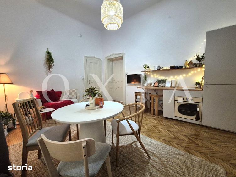 Apartament cu 3 camere, mobilat în Ultracentral