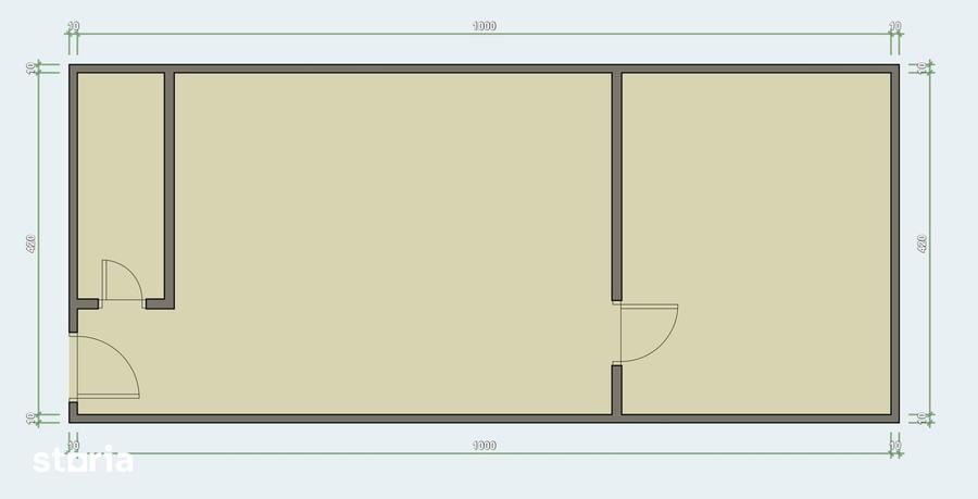 Apartament cu 2 camere în Ultracentral
