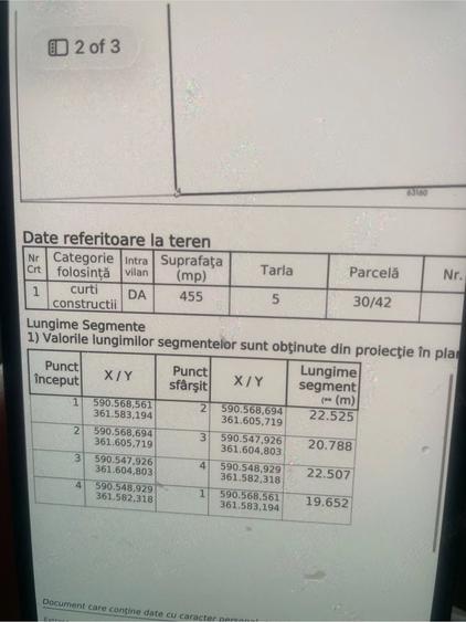 Teren de 500 mp, în Ciolpani