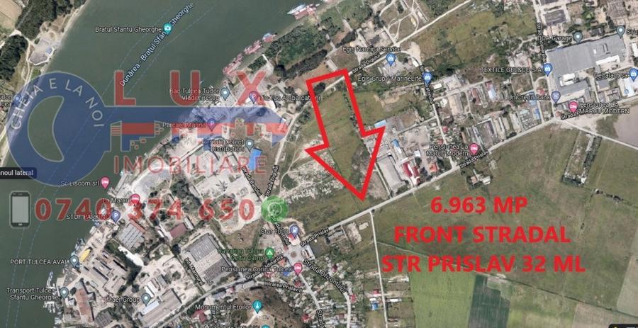 Teren de 6963 mp, în Babadag
