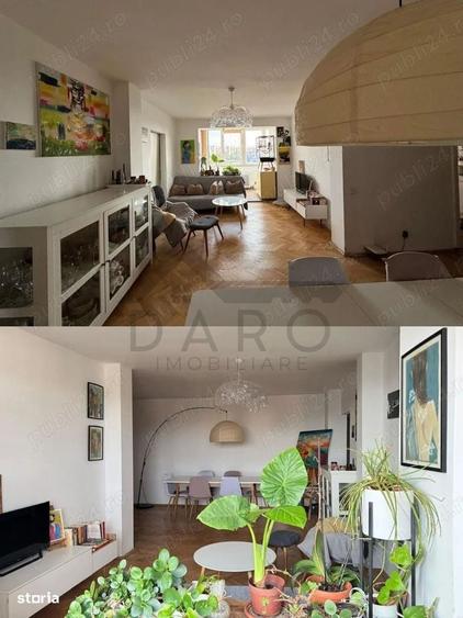 Apartament cu 4 camere decomandat în Central