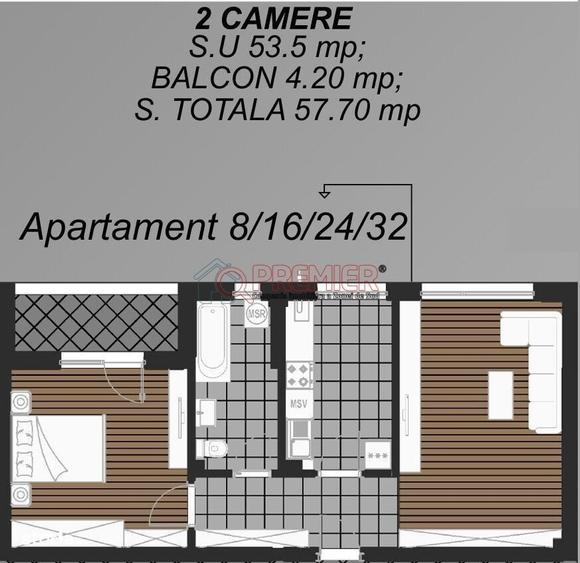 Reducere 8.250 Euro + TVA - 2 camere - acte gata - Metalurgiei - - 1