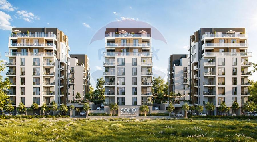 Apartament cu 3 camere semidecomandat în Sisești