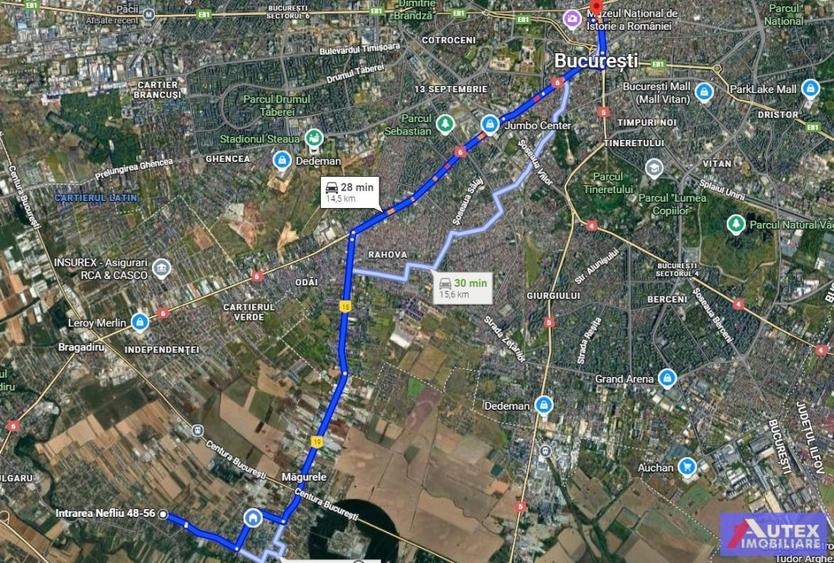 Teren Construcții intravilan în Sud-Vest