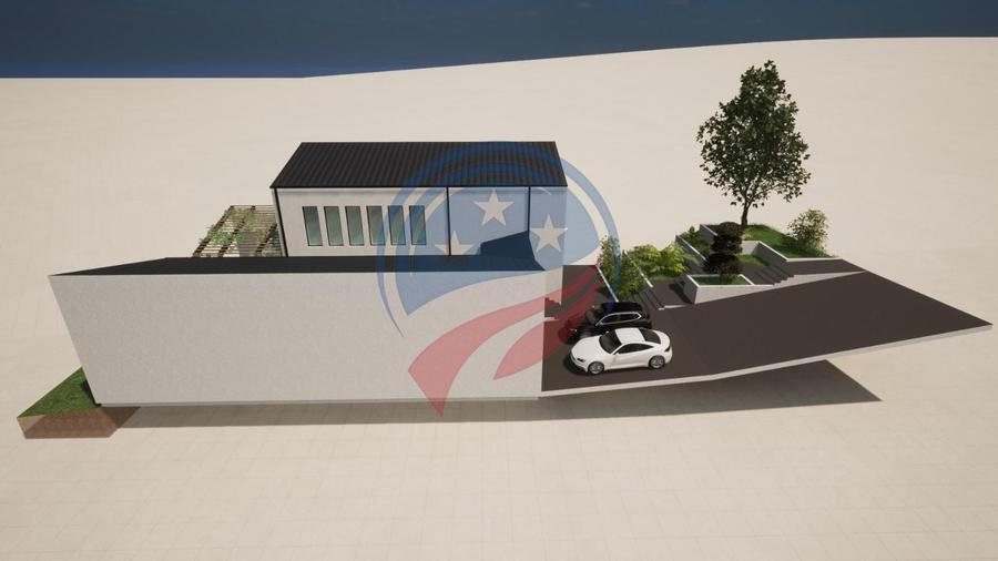 Casă individuală cu 4 camere cu Teren 576 Mp în 1 Mai