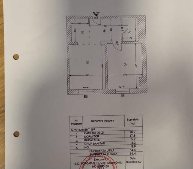 Apartament cu 2 camere semidecomandat, mobilat în Dristor