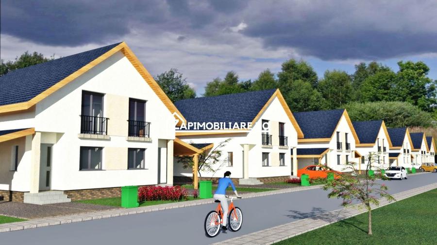 Duplex cu 4 camere cu Canalizare în Sâncraiu de Mureș