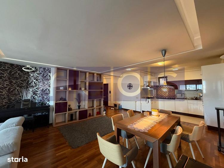 Apartament cu 4 camere, mobilat în Crângași