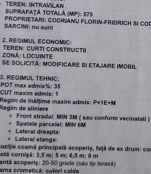 Casă cu 3 camere cu Teren 575 Mp în Aeroport