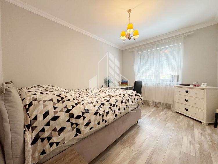 Apartament cu 2 camere semidecomandat, mobilat în Giroc
