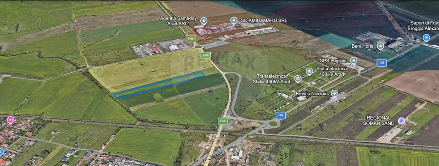 Teren agricol extravilan de 13263 mp, în Exterior Nord