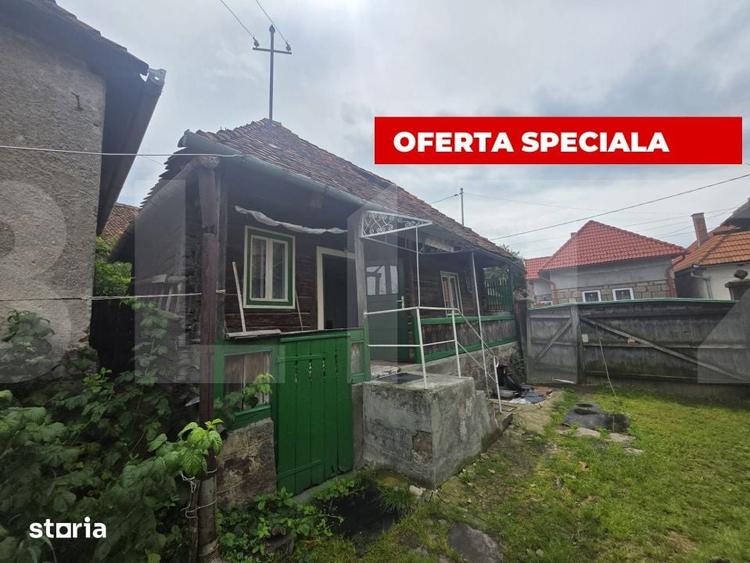 Casă cu 2 camere cu Teren 982 Mp în Bixad