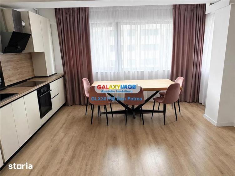Apartament cu 2 camere semidecomandat, mobilat în Pipera