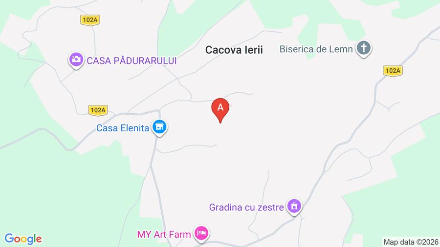 Teren Construcții intravilan de 880 mp, în Cacova Ierii