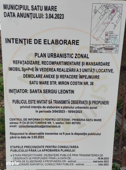 Casă cu 4 camere cu Teren 1623 Mp în Central
