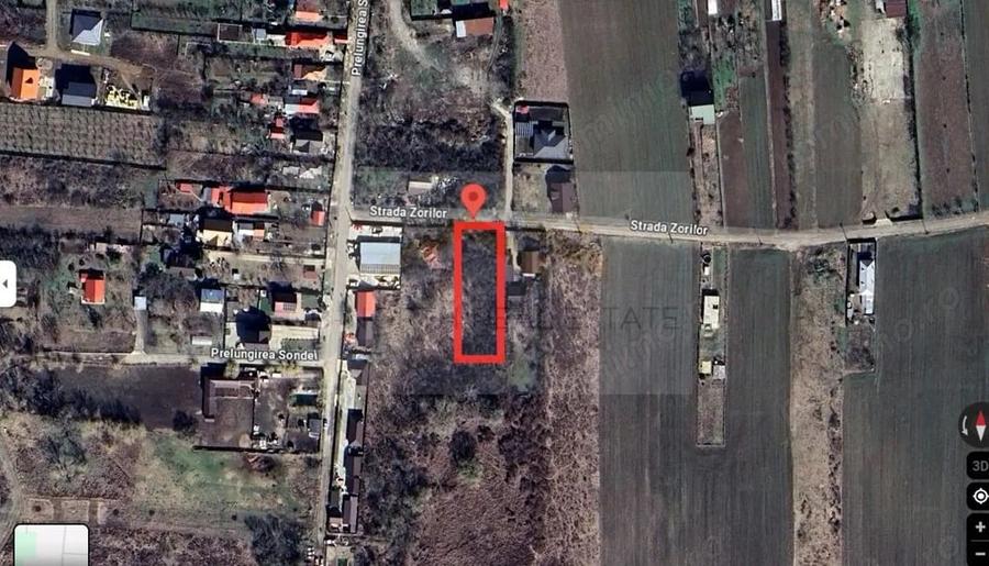Teren de 1600 mp, în Periș