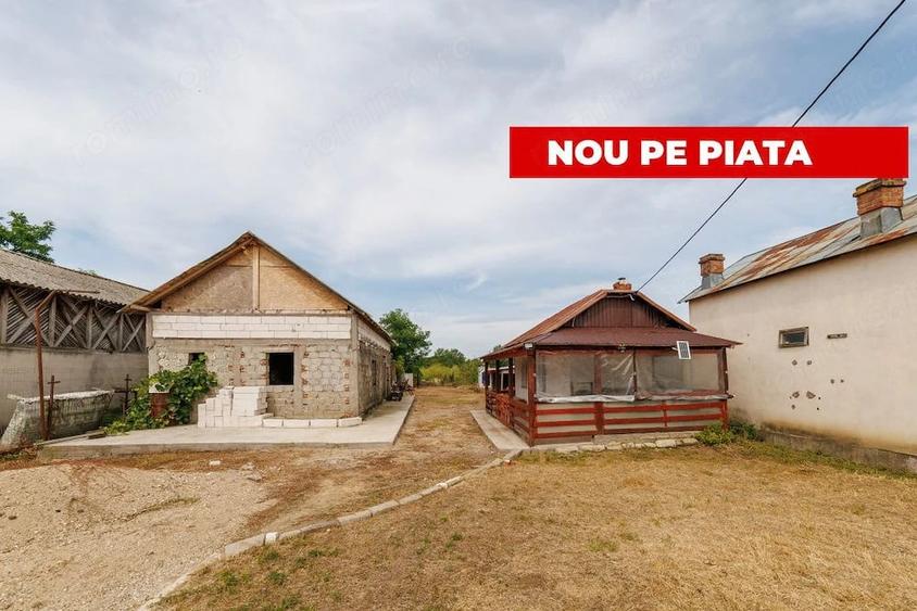 Casă cu 1 camere cu Teren 2140 Mp în Lunca