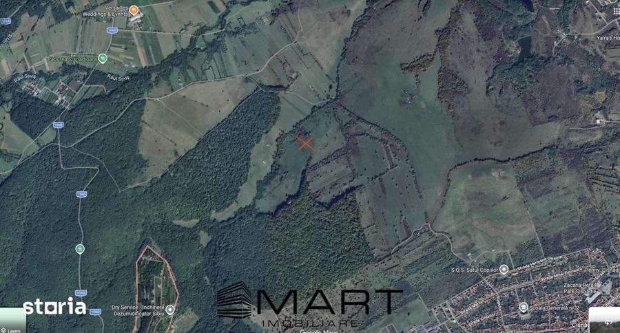 Teren de 21000 mp, în Central