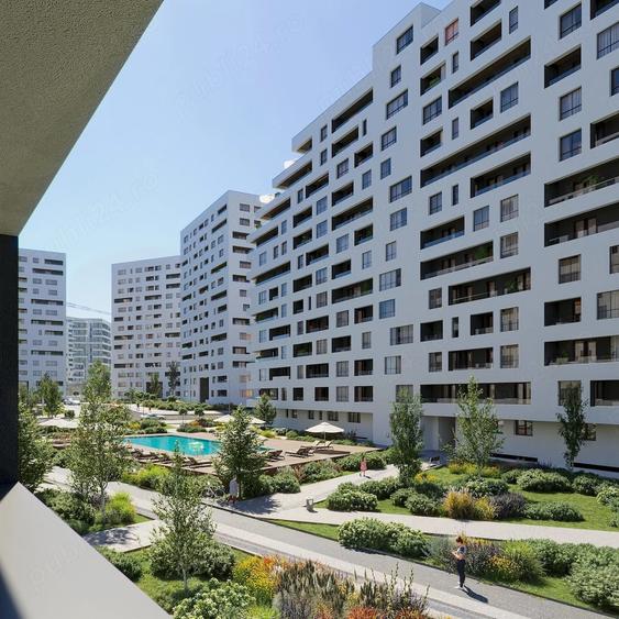 Apartament cu 2 camere decomandat în Central