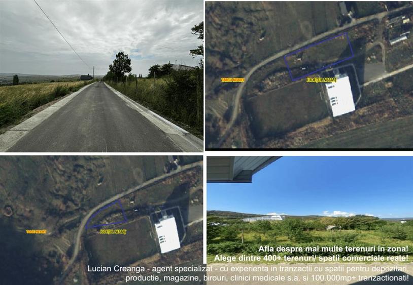 Teren Construcții intravilan de 500 mp, în Nord-Vest