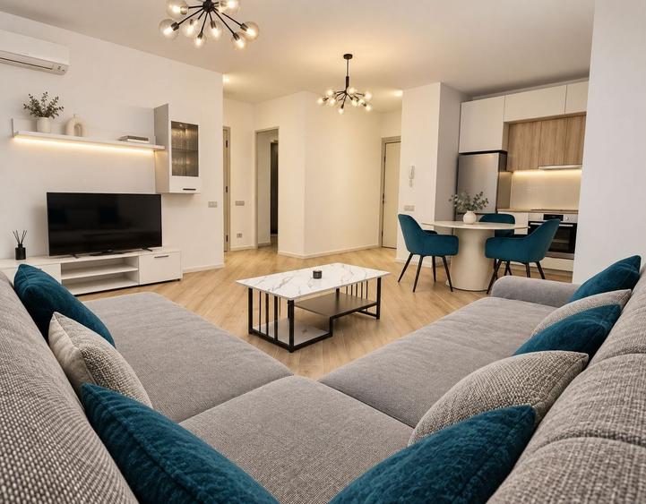 Apartament cu 3 camere decomandat, mobilat în Central