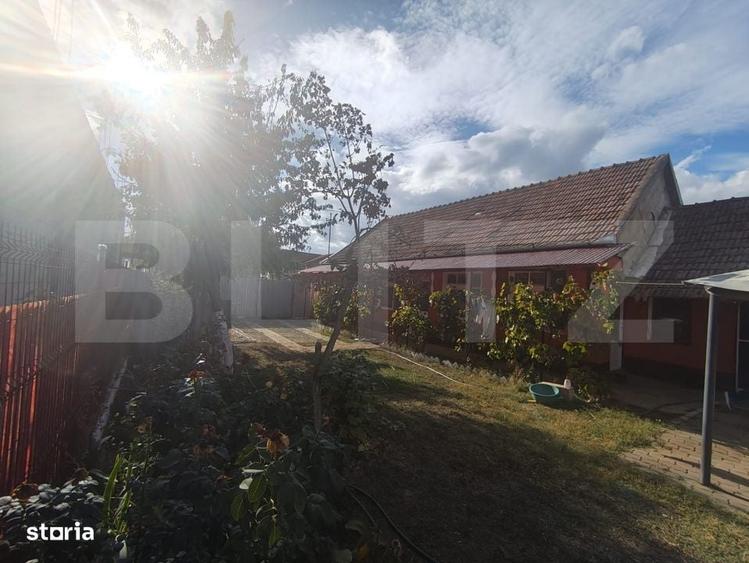 Casă cu 4 camere cu Teren 1200 Mp în Sânnicolau Român