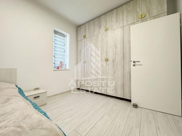 Apartament cu 2 camere semidecomandat, mobilat în Giroc