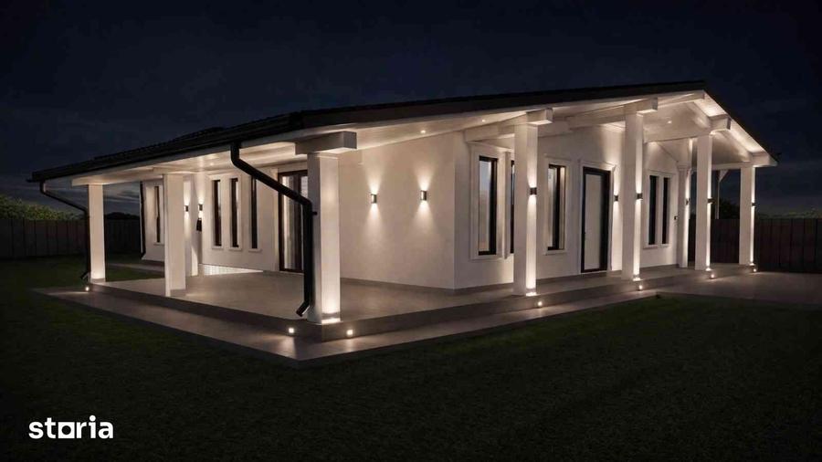 Casă cu 4 camere cu Teren 900 Mp în Podu Roș