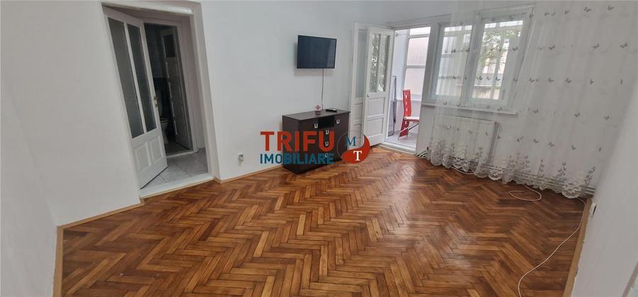 Apartament cu 2 camere nedecomandat, mobilat în Cetate