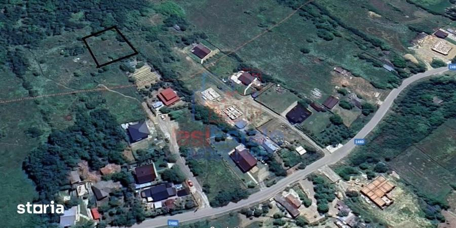Teren de 1000 mp, în Bârnova