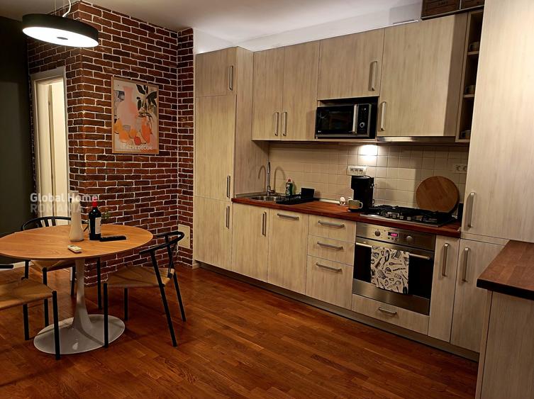 Apartament cu 3 camere semidecomandat, mobilat în Basarab