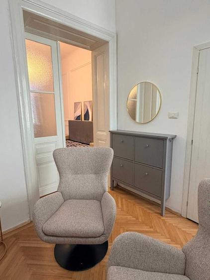 Apartament cu 2 camere nedecomandat, mobilat în Elisabetin