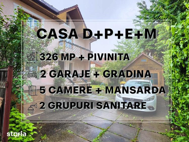 CASA D+P+E+M | Costache Negruzzi | 2Garaje | Gradina | 5 Camere |VIDEO - 1