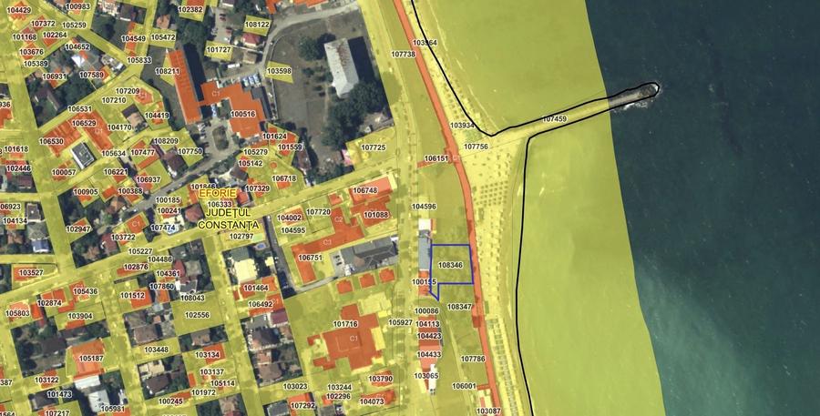 Teren Construcții intravilan de 1200 mp, în Central
