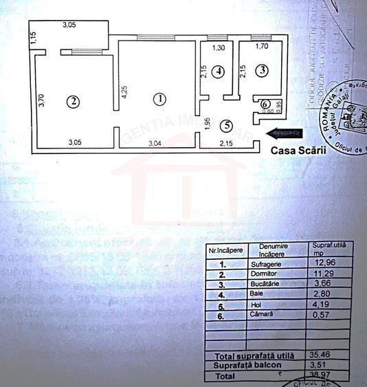 44.000 euro, APARTAMENT doua camere,  Micro19 - 3
