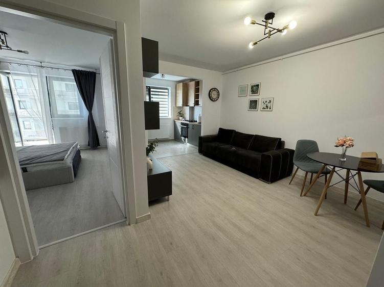Apartament cu 2 camere semidecomandat, mobilat în Theodor Pallady
