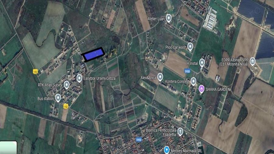 Teren de 7500 mp, în Urseni