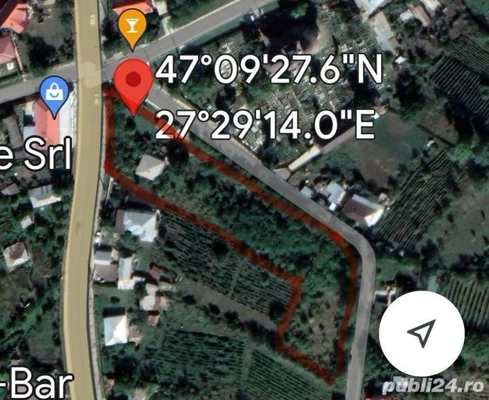 Teren de 2000 mp, în Uricani