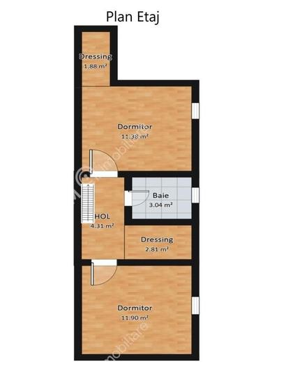 Apartament cu 4 camere decomandat în Central
