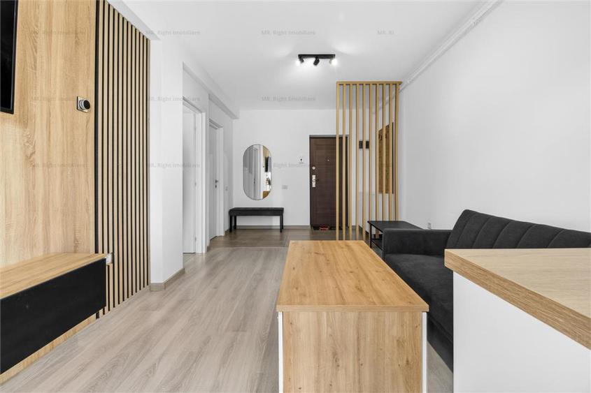Apartament cu 2 camere decomandat, mobilat în Sânpetru