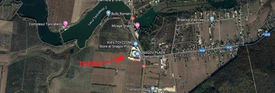 Teren Construcții intravilan de 480 mp, în Tâncăbești